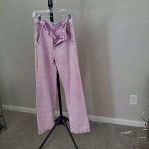 Flying Angel size 3/26 GoGo 25910 orchid wash wide leg jeans